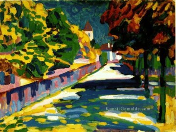 Herbst in Bayern Wassily Kandinsky abstrakt Ölgemälde